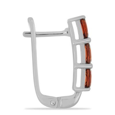 BUY REAL GARNET GEMSTONE EARRINGS IN 925 STERLING SILVER – BULK JEWELRY SUPPLIER | JEWELPIN